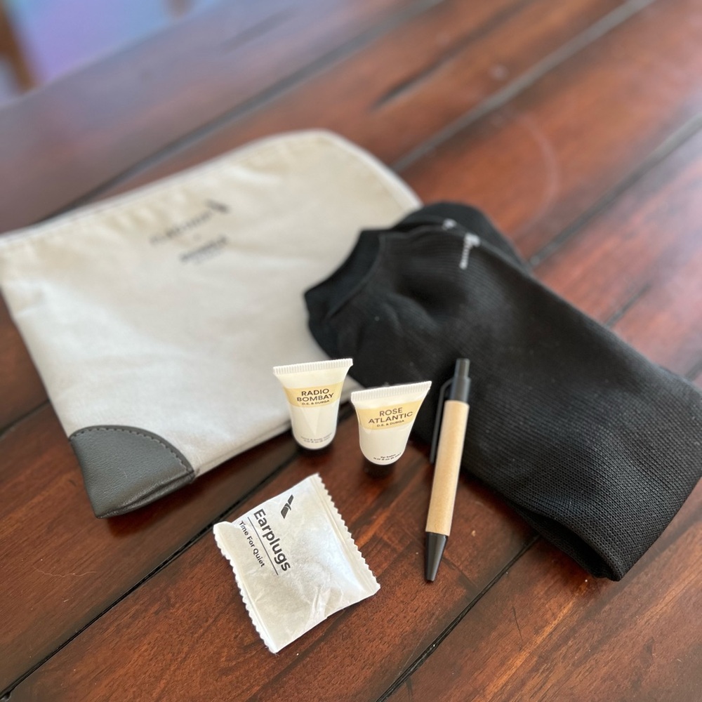 Shinola Toiletry Pouch with Travel Accessories